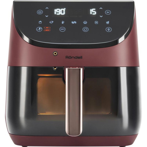 Аэрогриль Rondell RDE-AF888 1700Вт бургунди/черный