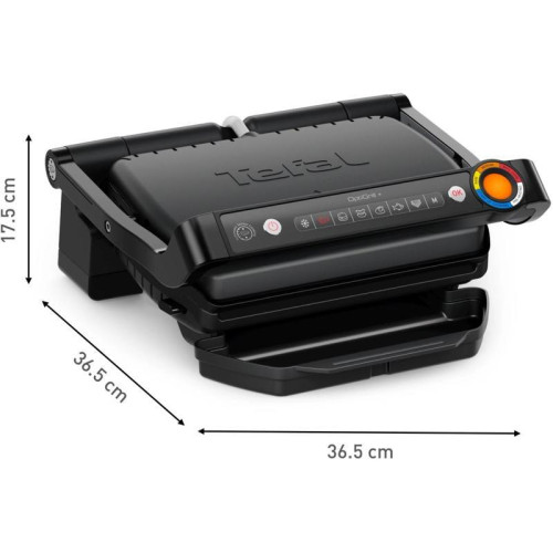 Электрогриль Tefal Optigrill+ GC717810 2000Вт черный/серый