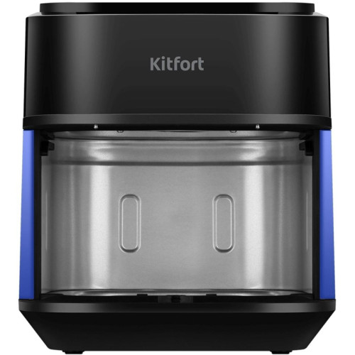 Аэрогриль Kitfort КТ-2263 1800Вт синий/черный