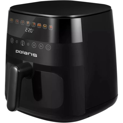 Аэрогриль Polaris PAF 8003W WIFI IQ Home 7.5л 1800Вт черный (PAF 8003W)
