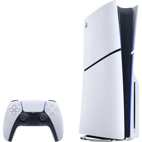 Игровые приставки/ Sony PlayStation 5 Slim Blue-Ray 1Tb White (CFI-2115A) USA spec