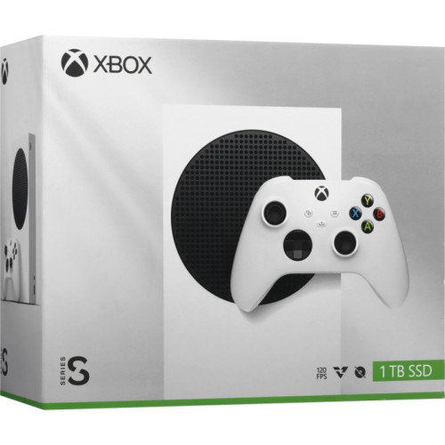 Игровые приставки/ Microsoft Xbox S White 1 TB