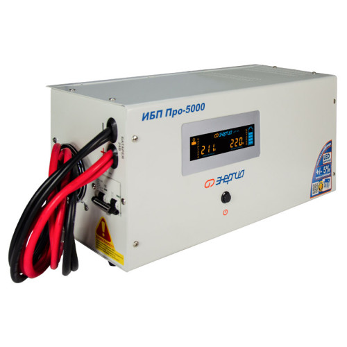 ИБП Pro-5000 24V Энергия/ UPS Pro-5000 24V Energy