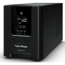 ИБП CyberPower PR2200ELCDSL, Line-Interactive, 2200VA/1980W, 8 IEC-320 С13, 1 IEC C19 розеток, USB&Serial, SNMPslot, LCD дисплей, Black, 0.5х0.6х0.3м., 28.4кг., замена для АРС SMC2000I, SMC2000I-RS и SMT2200I/ UPS Line-Interactive CyberPower PR2200ELCDSL 