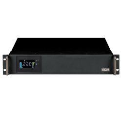 Источник бесперебойного питания Powercom King Pro RM KIN-1500AP LCD 1200Вт 1500ВА черный/ UPS Powercom King Pro RM KIN-1500AP LCD 1200W 1500Va black