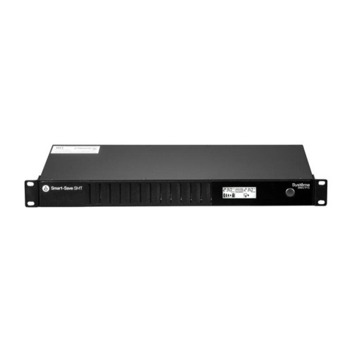 ИБП Systeme Electric Smart-Save SMT 750 ВА, монтаж в стойку 1U, 230 В, 4 розетки IEC C13, SmartSlot, AVR, LCD, USB HID ИБП Systeme Electric Smart-Save SMT 750 ВА, монтаж в стойку 1U, 230 В, 4 розетки IEC C13, SmartSlot, AVR, LCD, USB HID