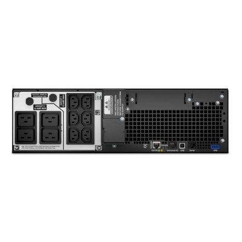 Источник бесперебойного питания/ Smart-UPS On-Line,4500 Watts /5000 VA,230V /230V, Interface Port Contact Closure, RJ-45 Serial, Smart-Slot, USB, Extended runtime model Источник бесперебойного питания/ Smart-UPS On-Line,4500 Watts /5000 VA,230V /230V, Interface Port Contact Closure, RJ-45 Serial, Smart-Slot, USB, Extended runtime model