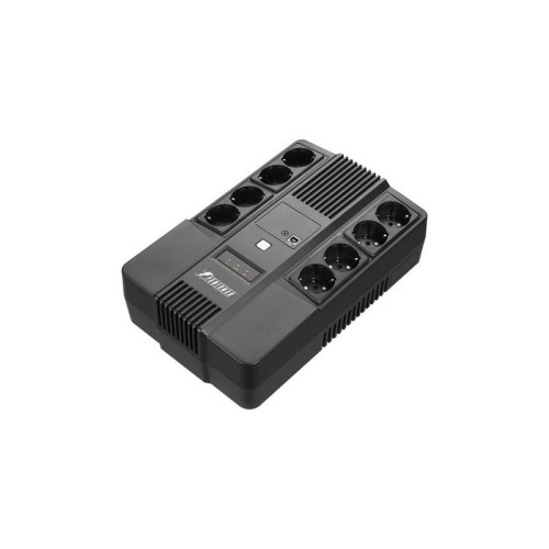 ИБП POWERMAN Brick 650 PLUS, линейно-интерактивный, 650ВА, 360Вт, 4 евророзетки с резервным питанием, 4 евророзетки с фильтрацией, USB, защита RJ45/RJ11, батарея 12В 7Ач 1 шт., 293мм х 202мм х 93мм, 4.5 кг./ UPS POWERMAN Brick 650 PLUS, line-interactive, 