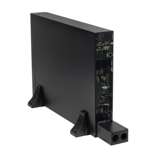 8777 SKAT-UPS 10000-RACK-ON P3 ИБП 10 кВа/10 кВт, 2U, On-Line, синус, внешн. АКБ 240В, ток заряда 15А, USB, RS232, RS485, параллельный порт, слот для карт (SNMP, реле), EPO, ШхГхВ 440х622х88, масса 17.0 кг