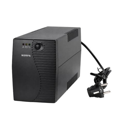 Источник бесперебойного питания NERPA RU 600ВА/360Вт, LED, 2 розетки Schuko, USB, АКБ 9 Ач/12 В Источник бесперебойного питания NERPA RU 600ВА/360Вт, LED, 2 розетки Schuko, USB, АКБ 9 Ач/12 В