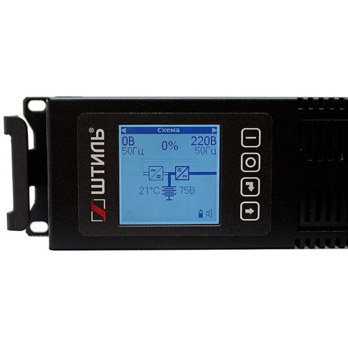 Источник бесперебойного питания Штиль STR1101SL 900Вт 1000ВА черный