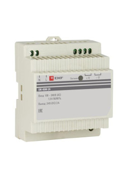 Блок питания/ Блок питания 24В DR-45W-24 PROxima