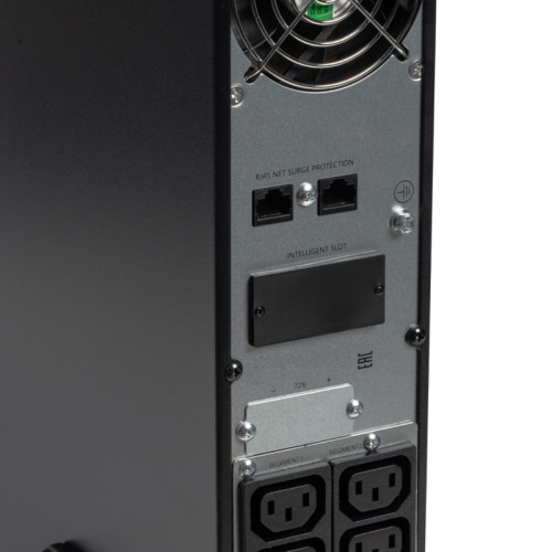 8775 SKAT-UPS 3000-RACK-ON-E P3 ИБП 3000ВА/3000 Вт, 2U, On-Line, синус, внешн. АКБ 72В (6х12В), 8хC13+1xC19, USB, RS232, слот для карт (SNMP, реле), EPO, ШхГхВ 440х602х86,5 масса 8.8 кг