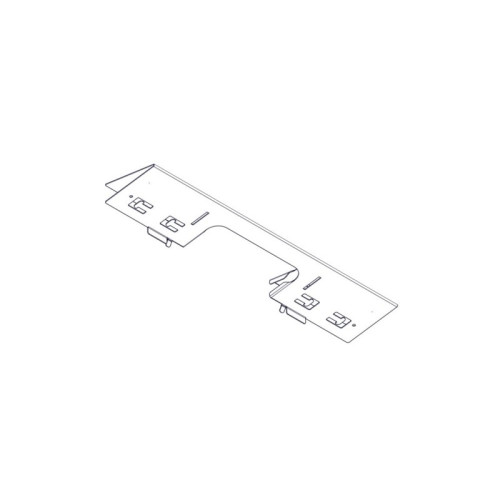 Divider with opening for laying Systeme Electric cables, on the roof of Uniprom Rack cabinets 600mm wide, 2 pcs.