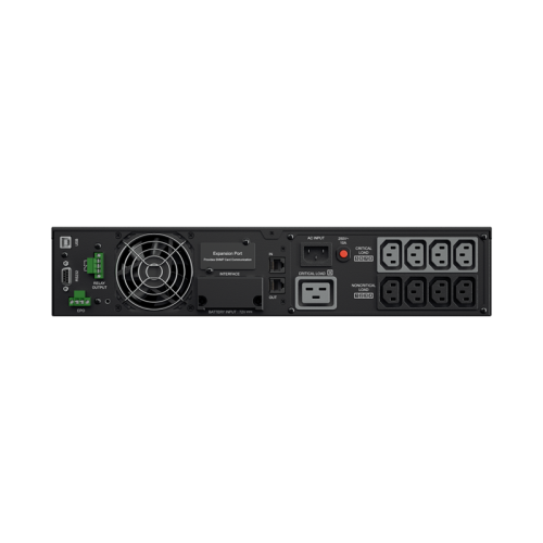 ИБП CyberPower OL2000ERTXL2U, Rackmount, Online, 2000VA/1800W, 8 IEC-320 С13, 1 IEC C19 розеток, USB&Serial, RJ11/RJ45, SNMPslot, LCD дисплей, Black, 0.5х0.8х0.2м., 38кг./ UPS Online CyberPower OL2000ERTXL2U 2000VA/1800W USB/RS-232/Dry/EPO/SNMPslot/RJ11/4