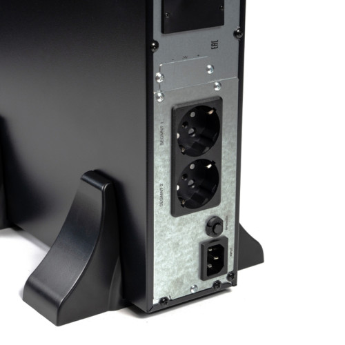 8760 SKAT-UPS 1000-RACK-ON-2X9 P3 ИБП 1000ВА/1000 Вт, 2U, On-Line, синус, встр. АКБ 24В (2x9Ач), 2хSchuko, USB, RS232, RS485, параллельный порт, слот для карт (SNMP, реле), EPO, ШхГхВ 440х330х88, масса 14.2 кг