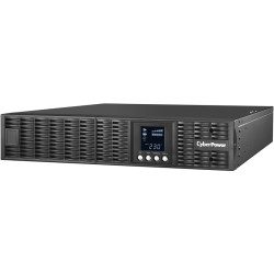 ИБП CyberPower OLS2000ERT2U, Rackmount, Online, 2000VA/1800W, 8 IEC-320 С13 розеток, USB&Serial, RJ11/RJ45, SNMPslot, LCD дисплей, Black, 0.5х0.8х0.2м., 22кг./ UPS Online CyberPower OLS2000ERT2U 2000VA/1800W USB/RS-232/EPO/SNMPslot/RJ11/45/ВБМ (8 IEC С13)