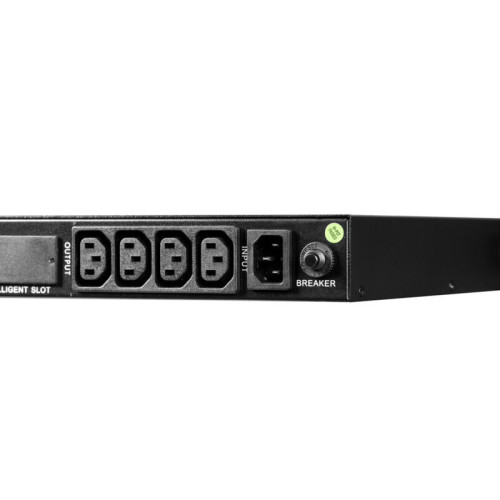 ИБП Systeme Electric Smart-Save SMT 750 ВА, монтаж в стойку 1U, 230 В, 4 розетки IEC C13, SmartSlot, AVR, LCD, USB HID ИБП Systeme Electric Smart-Save SMT 750 ВА, монтаж в стойку 1U, 230 В, 4 розетки IEC C13, SmartSlot, AVR, LCD, USB HID