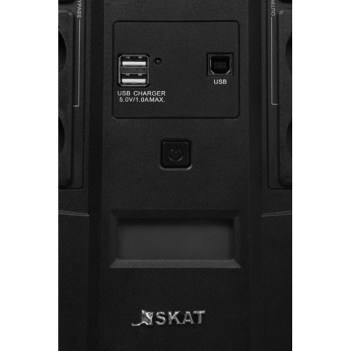 Источник бесперебойного питания Бастион SKAT-UPS 800-AID-IN-1x9-8 480Вт 800ВА черный