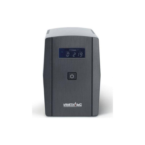 Источник бесперебойного питания Импульс Юниор Смарт 800 480Вт 800ВА черный