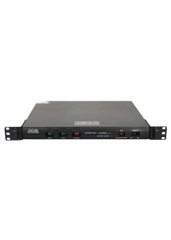 ИБП KIN-600AP, RackMount, линейно-интерактивный, 600 ВA, 480 Вт, вход IEC320 C14, 4 розетки IEC320 C13 с резервным питанием,  1 розетка IEC320 C13 с фильтрацией, USB, RS-232, защита RJ45, PF 0.8, ШхГхВ 377х362х44мм, 9.4 кг/ Powercom KIN-600AP RM USB