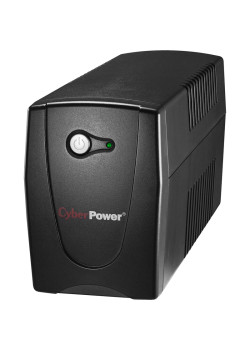 ИБП CyberPower VALUE 600EI, Line-Interactive, 600VA/360W, USB&Serial, RJ11/RJ45, 3 IEC-320 С13 розетки, Black, 0.2х0.24х0.33м., 4.6кг./ UPS Line-Interactive CyberPower VALUE600EI 600VA/360W USB/RS-232/RJ11/45 (3 IEC С13)