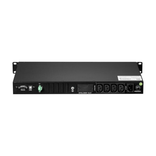 ИБП Systeme Electric Smart-Save SMT 750 ВА, монтаж в стойку 1U, 230 В, 4 розетки IEC C13, SmartSlot, AVR, LCD, USB HID ИБП Systeme Electric Smart-Save SMT 750 ВА, монтаж в стойку 1U, 230 В, 4 розетки IEC C13, SmartSlot, AVR, LCD, USB HID