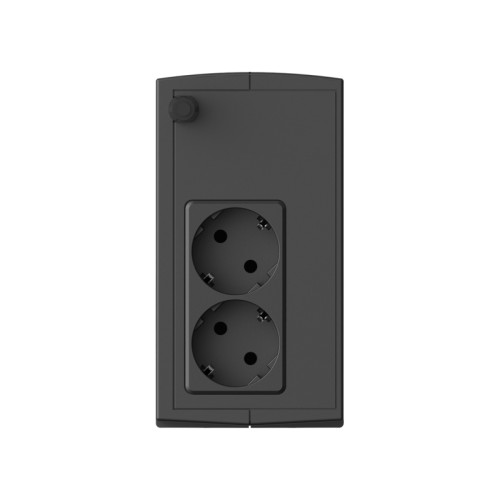 Башенный линейно-интерактивный ИБП/ ИБП CBR [ELN-875T-2F-LD] Line Interactive  875VA/480W 6Ah12V 2 x Shuko