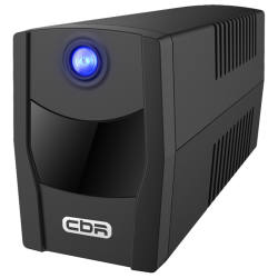 Башенный линейно-интерактивный ИБП/ ИБП CBR [QTM-850T-4I-LCUC] Line Interactive  850VA/480W 9Ah12V 4 x С13,HID-USB, RJ45/11