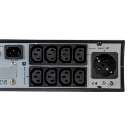 Systeme Electric Smart-Save Online SRTSE,  2 поколения 1000 ВА/Вт, 2U, 8 C13+1 Schuko, USB, RS-232, сухиеконтакты