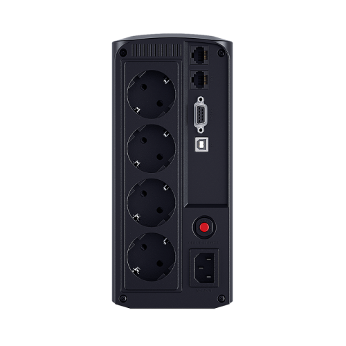 Источник бесперебойного питания/ UPS CyberPower VP1000ELCD Line-Interactive 1000VA/550W USB/RS-232/RJ11/45 (4 EURO) Источник бесперебойного питания/ UPS CyberPower VP1000ELCD Line-Interactive 1000VA/550W USB/RS-232/RJ11/45 (4 EURO)