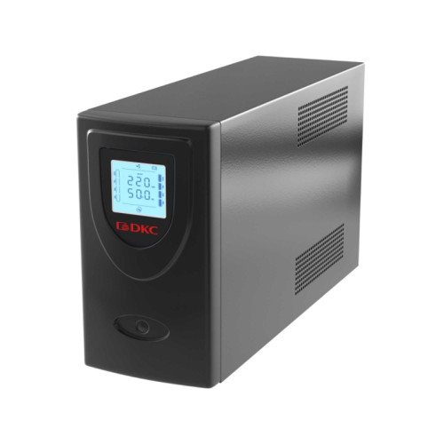 Линейно-интерактивный ИБП ДКС серии Info LCD, 2000 ВА/1200 Вт, 1/1,2xIEC C13, 2xSchuko, USB + RJ45, LCD, 2x9Aч Линейно-интерактивный ИБП ДКС серии Info LCD, 2000 ВА/1200 Вт, 1/1,2xIEC C13, 2xSchuko, USB + RJ45, LCD, 2x9Aч