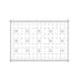 Fixed shelf Systeme Electric, Uniprom series, 1U, 650mm, 120kg