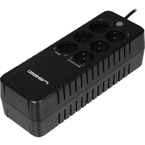 Источник бесперебойного питания Ippon Back Verso 600 300Вт 600ВА черный