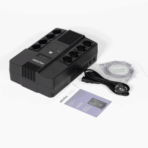 ИБП МАСТЕР 600, 600/360 ВА/Вт, LED, USB, RJ11/RJ45, SCHUKOx8/ line-interactive AS brick