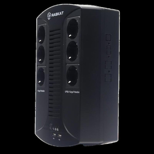 Источник бесперебойного питания  ИБП Raskat VS-650VA 650VA, 390Вт, 6хCEE 7
