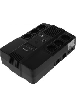 Источник бесперебойного питания Бастион SKAT-UPS 800 AI 480Вт 800ВА черный