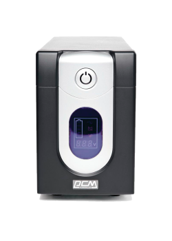 ИБП Powercom IMD-1200AP, LCD, линейно-интерактивный, 1200 ВA, 720 Вт, 4 розетки IEC320 C13 с резервным питанием,  2 розетки IEC320 C13 с фильтрацией, USB, защита RJ45/RJ11, ШхГхВ 130х382х192мм, 13.4 кг/ UPS Powercom IMD-1200AP, LCD, Line Interactive, 1200