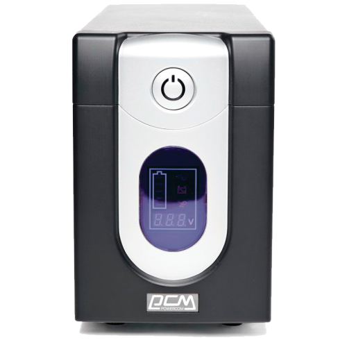 ИБП Powercom IMD-1200AP, LCD, линейно-интерактивный, 1200 ВA, 720 Вт, 4 розетки IEC320 C13 с резервным питанием,  2 розетки IEC320 C13 с фильтрацией, USB, защита RJ45/RJ11, ШхГхВ 130х382х192мм, 13.4 кг/ UPS Powercom IMD-1200AP, LCD, Line Interactive, 1200