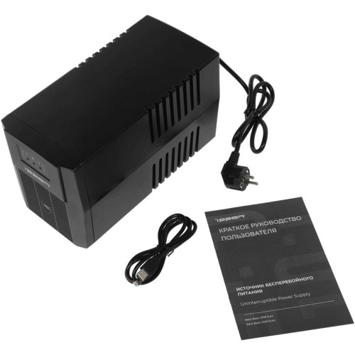 Источник бесперебойного питания Ippon Back Basic 2200 Euro 1320Вт 2200ВА черный