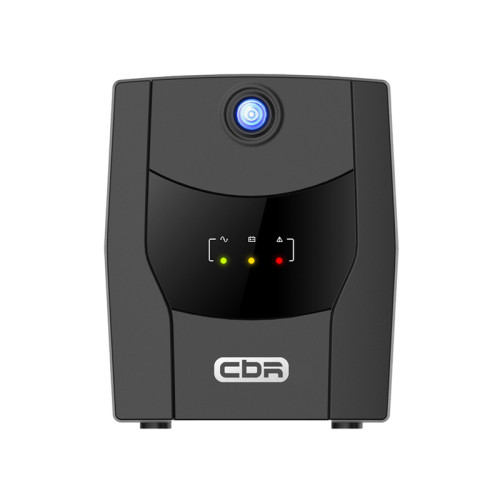 Башенный линейно-интерактивный ИБП/ ИБП CBR [QTM-1500T-4F-LCUC] Line Interactive  1500VA/900W 9Ah12V 4 x Shuko, HID-USB, RJ45/11