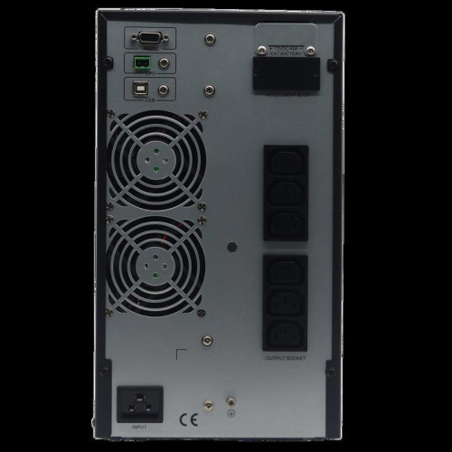 Источник бесперебойного питания  ИБП Raskat HIO-3000VA+ (3000ВА, 2700Вт, 6xIEC320, LCD, USB type-B, 1xRS232, чистая синусоида)