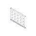 Fixed shelf Systeme Electric, Uniprom series, 1U, 650mm, 120kg