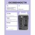 ИБП Powercom IMD-625AP, LCD, линейно-интерактивный, 625 ВA, 375 Вт, 3 розетки IEC320 C13 с резервным питанием,  2 розетки IEC320 C13 с фильтрацией, USB, защита RJ45/RJ11, ШхГхВ 105х334х168мм, 6.3 кг/ UPS Powercom IMD-625AP, LCD, Line Interactive, 625VA, 3