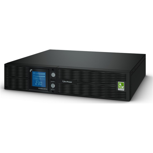 ИБП CyberPower PR1500ELCDRT2U, Rackmount, Line-Interactive, 1500VA/1350W, 8 IEC-320 С13 розеток, USB&Serial, RJ11/RJ45, SNMPslot, LCD дисплей, Black, 0.5х0.6х0.3м., 30.2кг./ UPS Line-Interactive CyberPower PR1500ELCDRT2U 1500VA/1350W USB/RS-232/Dry/EPO/SN