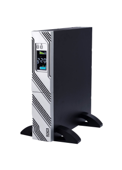 ИБП SRT-1500A, линейно-интерактивный, 1500ВА, 1350Вт, LCD, Rack/Tower, 8 розеток IEC320 C13 с резервным питанием, USB, RS-232, слот под SNMP карту, EPO, защита RJ45, ШхГхВ 428х563х84мм., вес 24кг./ UPS POWERCOM SRT-1500A, line-interactive, 1500VA, 1350W, 