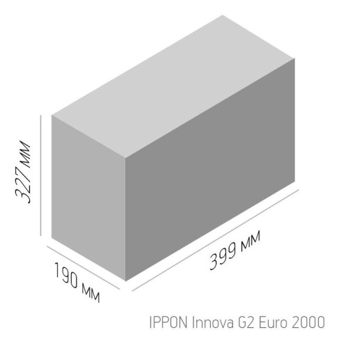 Источник бесперебойного питания Ippon Innova G2 Euro 2000 1800Вт 2000ВА черный Источник бесперебойного питания Ippon Innova G2 Euro 2000 1800Вт 2000ВА черный