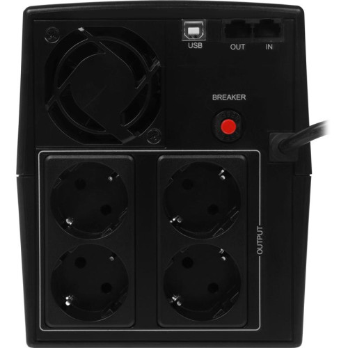 Источник бесперебойного питания Ippon Back Basic 1500 Euro 900Вт 1500ВА черный