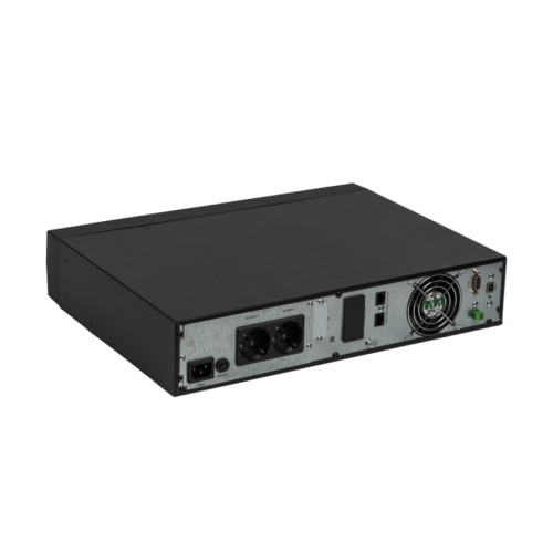8760 SKAT-UPS 1000-RACK-ON-2X9 P3 ИБП 1000ВА/1000 Вт, 2U, On-Line, синус, встр. АКБ 24В (2x9Ач), 2хSchuko, USB, RS232, RS485, параллельный порт, слот для карт (SNMP, реле), EPO, ШхГхВ 440х330х88, масса 14.2 кг
