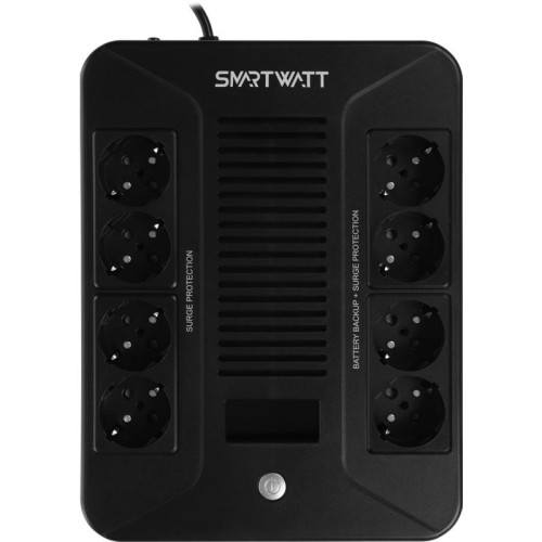 Источник бесперебойного питания Smartwatt SAFE PRO LCD 800 480Вт 480ВА черный